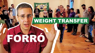 The importance of WEIGHT TRANSFER clarity - MUSICALITY class at the Forró New York Weekend