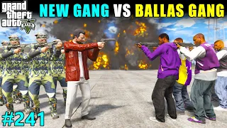 Michael New Gang Vs Ballas Gang | Gta V Gameplay