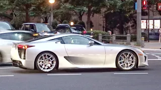 【東京】LFA他、スーパーカー加速サウンド/Supercars sound in Tokyo. LFA, F12, Huracan, and more!!