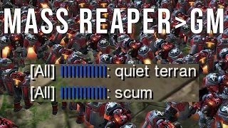 MASS REAPERS Is IMBALANCED Versus GRANDMASTERS?! | Beating Grandmasters With Stupid stuff