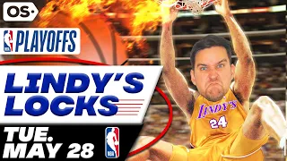 NBA Picks for EVERY Game Tuesday 5/28 | Best NBA Bets & Predictions | Lindy's Leans Likes & Locks