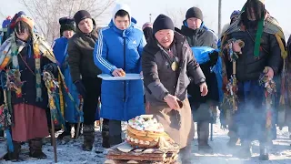 Как бурятские шаманы встретили Новый год