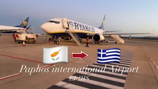 RYANAIR 737 Max departing from Paphos (03/06/24)
