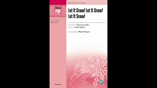 Let It Snow! Let It Snow! Let It Snow! (SATB divisi, a cappella), arr. Mark Hayes – Score & Sound