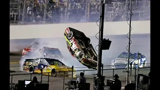 NASCAR 2014 Budweiser Duel #2 Clint Bowyer 360 Flip - OnBoard Sounds