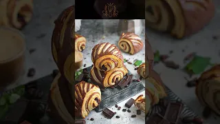 EASY Pain Au Chocolat 🍫🥐  [Chocolate Croissants]