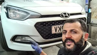 how to replace daytime running lamp on Hyundai i20 2018 4K