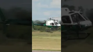 Incredible Fast Arrival Airbus Helicopters H125 #helicopter #youtubeshorts #shorts #aviation #crazy