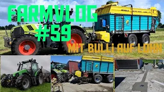 FarmVLOG#59 mit Bulli Lohn/ Agrotron106 am Gülle fahren/Tiefbau: neuer Gulli