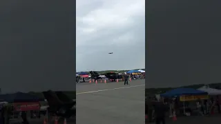 Sea Harrier high speed pass, Manassas Air Show 2018