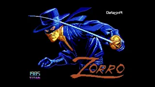 ATARI XL / XE += ZORRO ( TITLE VERSION ) FULL GAME