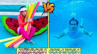 TIPOS DE CRIANÇAS NA PISCINA| Família Maloucos