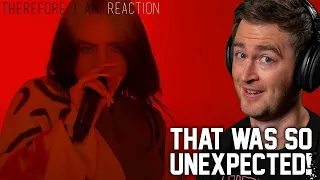 Billie Eilish - Therefore I Am (Live) MTV AMAs 2020// SHE FELL?! // Aussie Rock Bass Player REACTION