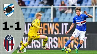 Sampdoria vs Bologna (1-1), Sabiri Goal Result..