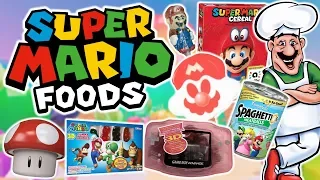 A Look at Nostalgic Super Mario Foods & Candies