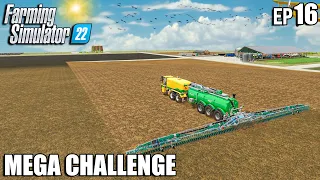 MEGA Equipment Challenge | Farming Simulator 22 Timelapse | Episode 16