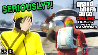 I Can't Believe They Did This.. | Heists With Randoms Ep. 10 (GTA 5 Online)