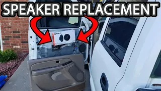 How to Replace Door Speakers in Silverado