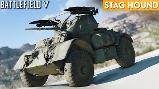 นักล่าลาก่อนรถถังอังกฤษ - Battlefield V รีวิว Staghound