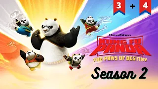 Kung Fu Panda Season 2 Ep 3+4 Explained In Hindi | Prime Video Movie हिंदी /उर्दू | Pratiksha Nagar