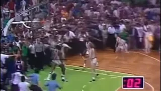 Celtics Fans storm the court at the Boston Garden with the Celtics winning the 1984 NBA Finals