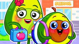 Back to School Story 📕📗📘 Funny First Day of School Song🤩 II VocaVoca 🥑 Kids Songs & Nursery Rhymes
