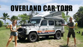 Tour del veicolo Overlanding giro del mondo - Defender Land Rover (tour completo)
