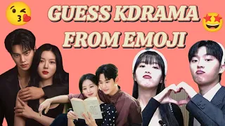 Guess K-Drama By Emoji Challenge | Kdrama Game | Kdrama Quiz [KDRAMA GAME]