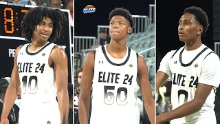 Dylan Harper, Ace Bailey & Tahaad Pettiford TEAM UP At Elite 24!