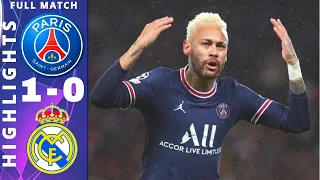 PSG vs REAL MADRID 1-0 | EXTENDED HIGHLIGHTS ALL GOALS | UEFA CHAMPIONS LEAGUE | February 15, 2022