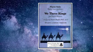 We 3 Kings, Piano Solo (Early Intermediate)