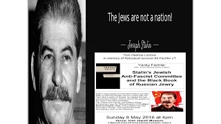 2016 Holocaust Memorial lecture: Stalin and the Shoah!