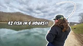 SLAYING FISH AT SKY LAKE PAYLAKE!! (Nonstop catfish action!!)