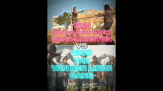 John Marston Vs the Van Der Linde gang #reddeadredemption #johnmarston #rdr #rdr1 #arthurmorgan