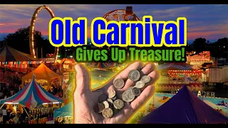 Metal Detecting Old Carnival Sites: AMAZING FINDS 2024!