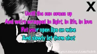 Ed Sheeran - Afire Love Karaoke/Instrumental