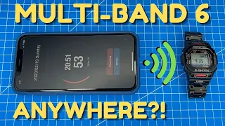 🌐 Multi-Band 6 WITHOUT Tower 📡 Clock Wave App 🕙