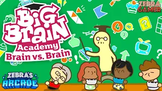 Big Brain Academy Brain vs. Brain Nintendo Switch Gameplay - Zebra's Arcade!