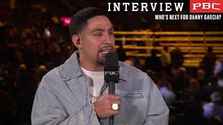 Danny Garcia tells us who he wants to fight next at 154lbs