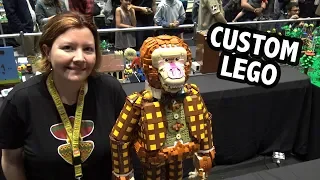 'Missing Link' Bigfoot in LEGO | BrickCan 2019