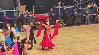 youth Champ Jake and Belle round 2 quickstep