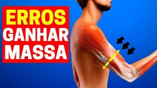 10 ERROS QUE IMPEDEM VOCÊ DE GANHAR MASSA MUSCULAR