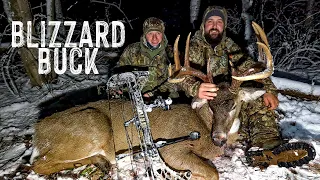 MONSTER BUCK In A Blizzard! | Bowhunting GIANT Whitetails | Deer Camp Chronicles | Episode 9