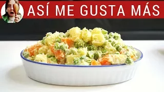 ENSALADA RUSA COMÚN Y NIVEL DIOS (Ensaladilla)