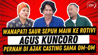 AGUS KUNCORO AKTOR LEGENDARIS ADU AKTING SAUR SEPUH SAMA RONAL SURAPRADJA‼️ SERU NIH - ROTIVI