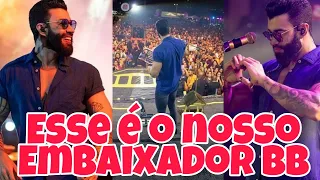 Gusttavo Lima arrasta multidão no seu show em Senhor Do Bonfim - BA." Esse é o Embaixador BB"