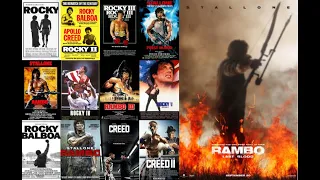 Rocky and Rambo movies ranked