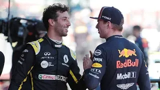 Max Verstappen Daniel Ricciardo - Friendship