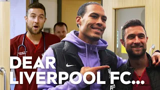 “A Truly Incredible Person” | Van Dijk Surprises a Red Who Saved a Fan’s Life | Dear Liverpool FC