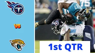 Tennessee Titans vs. Jacksonville Jaguars Full Highlights 1st QTR | NFL Week 11, 2023